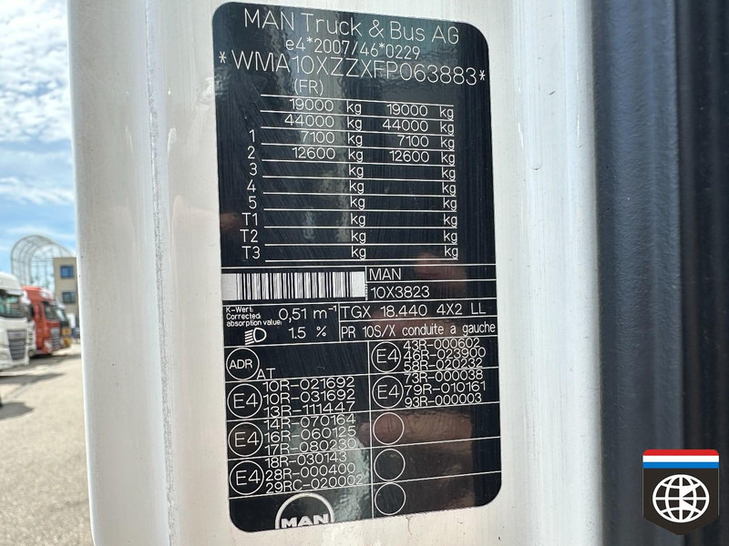 Camión lona MAN TGX 18 440 NIGHT A/C - RETARDER - COMBI FREUHAUF: foto 18 Camión lona MAN TGX 18 440 NIGHT A/C - RETARDER - COMBI FREUHAUF: foto 18