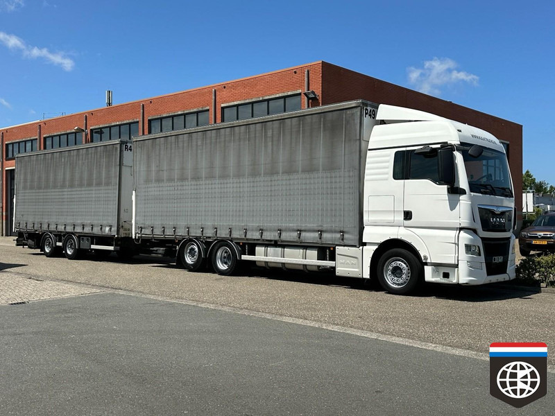 Camión lona MAN TGX 26.480 RETARDER - NIGHT A/C - 130M3 COMBINATION: foto 10