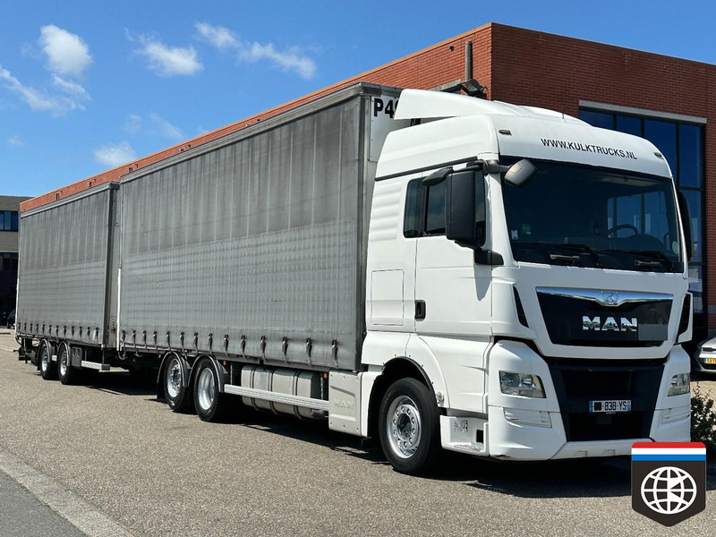 Camión lona MAN TGX 26.480 RETARDER - NIGHT A/C - 130M3 COMBINATION: foto 11