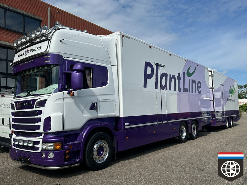 Scania R 500 B 6X2*4 PLANTS COMBI - FULL AIR - RETARDER - 2X TAILLIFT - SPECIAL INTERIOR - CONCOURSTAAT - Camión frigorífico: foto 3 Scania R 500 B 6X2*4 PLANTS COMBI - FULL AIR - RETARDER - 2X TAILLIFT - SPECIAL INTERIOR - CONCOURSTAAT - Camión frigorífico: foto 3