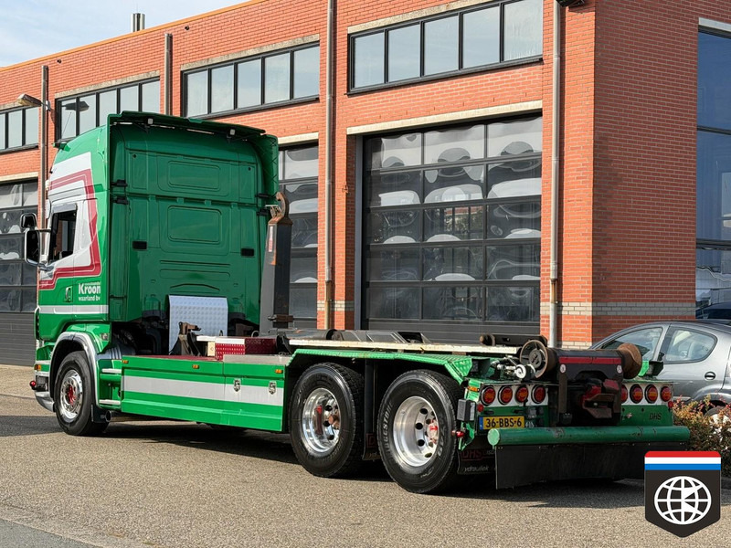 Scania R620 25 T HOOKLIFT / HOLLAND TRUCK / HOOK-CRANE HYDRAULIC - Camión multibasculante: foto 4 Scania R620 25 T HOOKLIFT / HOLLAND TRUCK / HOOK-CRANE HYDRAULIC - Camión multibasculante: foto 4