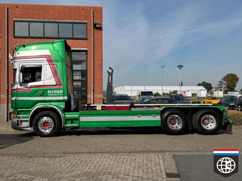 Scania R620 25 T HOOKLIFT / HOLLAND TRUCK / HOOK-CRANE HYDRAULIC - Camión multibasculante: foto 3 Scania R620 25 T HOOKLIFT / HOLLAND TRUCK / HOOK-CRANE HYDRAULIC - Camión multibasculante: foto 3