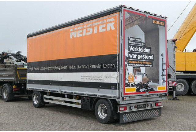 Dünschede PA 18/7, Jumbo, Bordwände, Alu-Felgen - Remolque con toldo: foto 3 Dünschede PA 18/7, Jumbo, Bordwände, Alu-Felgen - Remolque con toldo: foto 3