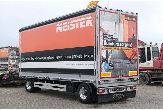 Dünschede PA 18/7, Jumbo, Bordwände, Alu-Felgen - Remolque con toldo: foto 5 Dünschede PA 18/7, Jumbo, Bordwände, Alu-Felgen - Remolque con toldo: foto 5