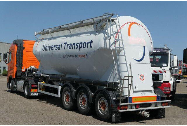 Feldbinder EUT 37.5, 1 Kammer, Luft-Lift, 27m³, SAF-Achsen - Semirremolque cisterna: foto 3 Feldbinder EUT 37.5, 1 Kammer, Luft-Lift, 27m³, SAF-Achsen - Semirremolque cisterna: foto 3