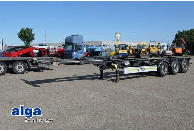 Fliegl SDS 380 SDS01, 20/30 & 40 Fuß Container, BPW - Semirremolque góndola rebajadas: foto 1 Fliegl SDS 380 SDS01, 20/30 & 40 Fuß Container, BPW - Semirremolque góndola rebajadas: foto 1