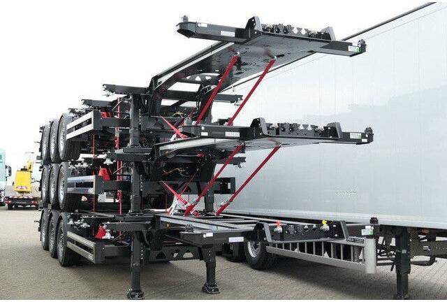 Kögel S24-2, ADR, 2x Lift, 20/30/40 Fuß Container, SAF - Semirremolque góndola rebajadas: foto 2 Kögel S24-2, ADR, 2x Lift, 20/30/40 Fuß Container, SAF - Semirremolque góndola rebajadas: foto 2