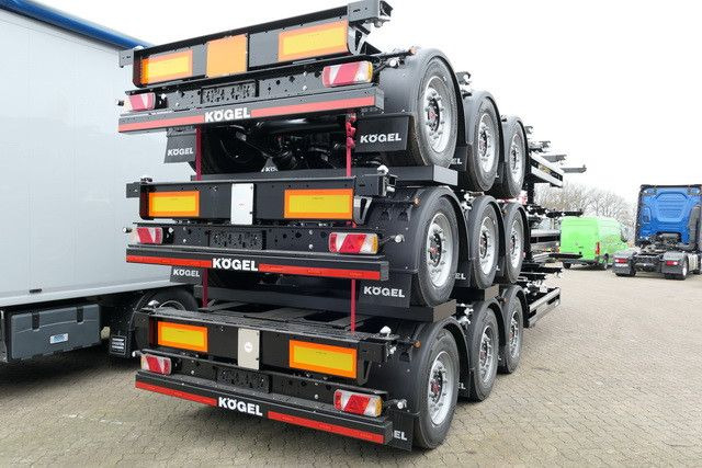 Krone S24-2/40 Fuß Container/ADR/Vermietung möglich! - Semirremolque portacontenedore/ Intercambiable: foto 2 Krone S24-2/40 Fuß Container/ADR/Vermietung möglich! - Semirremolque portacontenedore/ Intercambiable: foto 2