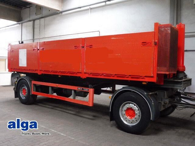 Kwb A-182, Hinterkipper, Alu-Chassis, 16m³, SAF - Remolque volquete: foto 1 Kwb A-182, Hinterkipper, Alu-Chassis, 16m³, SAF - Remolque volquete: foto 1
