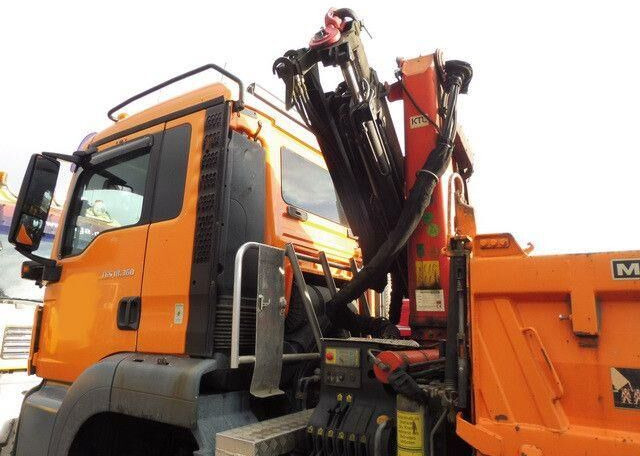 MAN 18.360 TGS 4x4, Kran Palfinger PK8501, Funk, AHK - Camión volquete: foto 5 MAN 18.360 TGS 4x4, Kran Palfinger PK8501, Funk, AHK - Camión volquete: foto 5