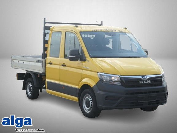 MAN 3.180 TGE 4x4, DOKA, 7 Sitze, Klima, Navi, AHK - Furgoneta caja abierta, Furgoneta combi: foto 1 MAN 3.180 TGE 4x4, DOKA, 7 Sitze, Klima, Navi, AHK - Furgoneta caja abierta, Furgoneta combi: foto 1
