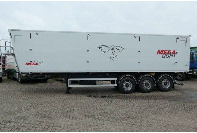 Mega MNL, Alu, 60m³, Kombitür, SAF,Mehrfach auf Lager - Semirremolque volquete: foto 2 Mega MNL, Alu, 60m³, Kombitür, SAF,Mehrfach auf Lager - Semirremolque volquete: foto 2