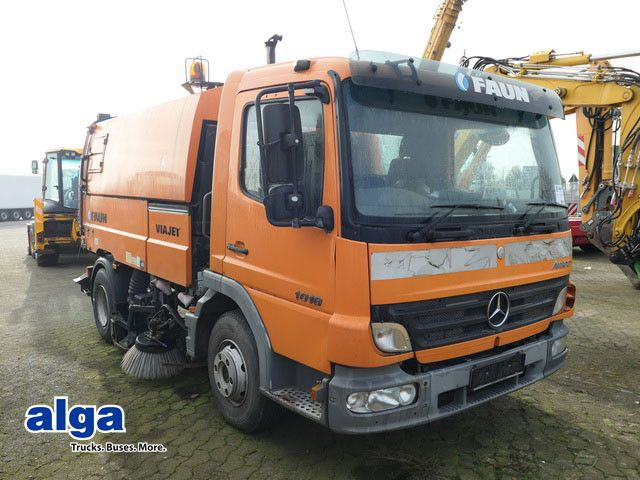 Mercedes-Benz 1018 Atego 4x2, Faun VIAJET 5R, Klima, 73tkm - Barredora vial: foto 1 Mercedes-Benz 1018 Atego 4x2, Faun VIAJET 5R, Klima, 73tkm - Barredora vial: foto 1
