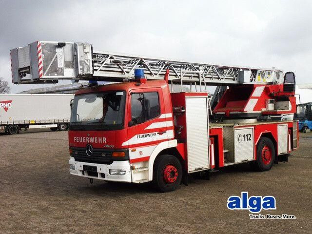 Mercedes-Benz 1528 ATEGO 4x2, Drehleiter DL23-12, Metz, 30m - Camión de bomberos: foto 1 Mercedes-Benz 1528 ATEGO 4x2, Drehleiter DL23-12, Metz, 30m - Camión de bomberos: foto 1
