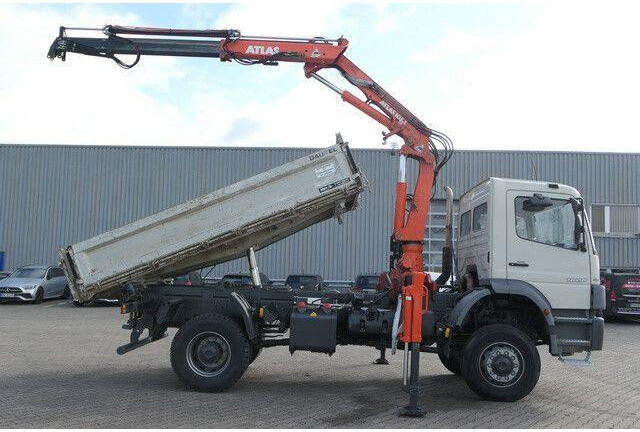Mercedes-Benz 1828 Atego 4x4, Atlas AK 105.1, Funk, Hydr., AHK - Camión volquete: foto 2 Mercedes-Benz 1828 Atego 4x4, Atlas AK 105.1, Funk, Hydr., AHK - Camión volquete: foto 2