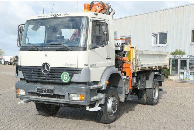 Mercedes-Benz 1828 Atego 4x4, Atlas AK 105.1, Funk, Hydr., AHK - Camión volquete: foto 4 Mercedes-Benz 1828 Atego 4x4, Atlas AK 105.1, Funk, Hydr., AHK - Camión volquete: foto 4