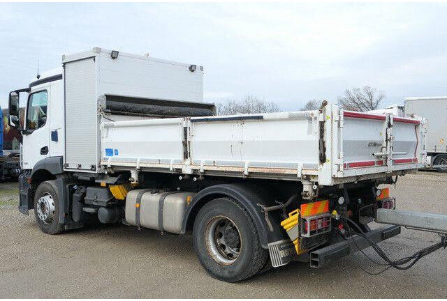 Camión volquete Mercedes-Benz 2030 L Antos 4x2, Kran,Generator,Plane,Hydraulik: foto 11