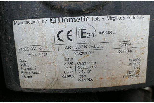 Camión volquete Mercedes-Benz 2030 L Antos 4x2, Kran,Generator,Plane,Hydraulik: foto 9