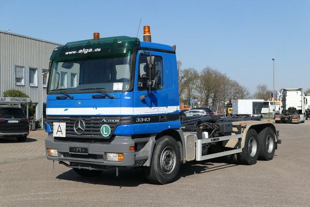 Mercedes-Benz 3343 Actros 6x4, Multilift LHS26056, Klima, AHK - Camión multibasculante: foto 3 Mercedes-Benz 3343 Actros 6x4, Multilift LHS26056, Klima, AHK - Camión multibasculante: foto 3