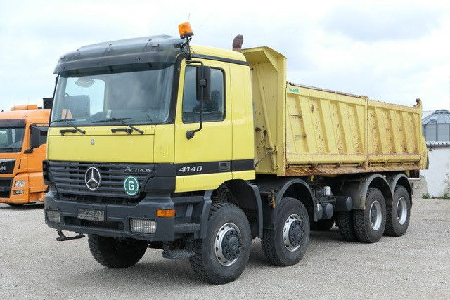 Mercedes-Benz 4140 AK Actros 8x8, Allrad, Meiller, 17m³ - Camión portacontenedor de cadenas: foto 2 Mercedes-Benz 4140 AK Actros 8x8, Allrad, Meiller, 17m³ - Camión portacontenedor de cadenas: foto 2