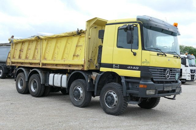 Mercedes-Benz 4140 AK Actros 8x8, Allrad, Meiller, 17m³ - Camión portacontenedor de cadenas: foto 4 Mercedes-Benz 4140 AK Actros 8x8, Allrad, Meiller, 17m³ - Camión portacontenedor de cadenas: foto 4