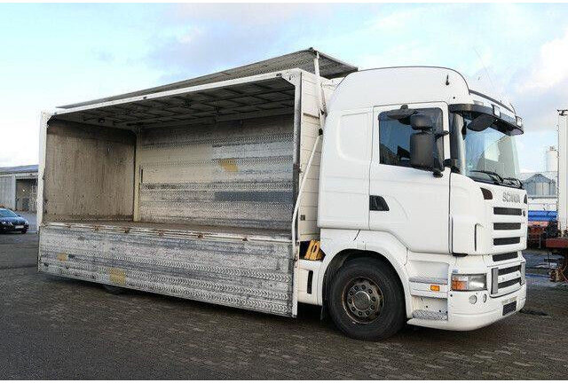 Scania R 420 LB4X2, Schwenkwand, LBW 2,0to., Retarder - Camión caja cerrada: foto 2 Scania R 420 LB4X2, Schwenkwand, LBW 2,0to., Retarder - Camión caja cerrada: foto 2