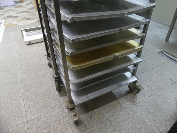 3 Chariots avec plateaux - Maquinaria de panadería: foto 4 3 Chariots avec plateaux - Maquinaria de panadería: foto 4