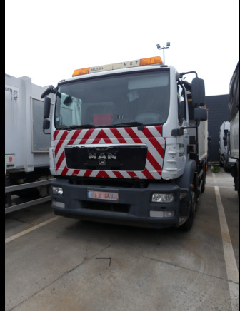 REF:10318 - Camion poubelle avec grue MAN TGM (2010-138.787 km) ( VIN:WMAN08ZZ2AY243367) - Camión de basura: foto 1 REF:10318 - Camion poubelle avec grue MAN TGM (2010-138.787 km) ( VIN:WMAN08ZZ2AY243367) - Camión de basura: foto 1