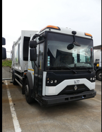 REF:1477 - Camion poubelle Renault Access (2014-173.146 km) (VIN:SEG1930BL5BD17887) - Camión de basura: foto 3 REF:1477 - Camion poubelle Renault Access (2014-173.146 km) (VIN:SEG1930BL5BD17887) - Camión de basura: foto 3