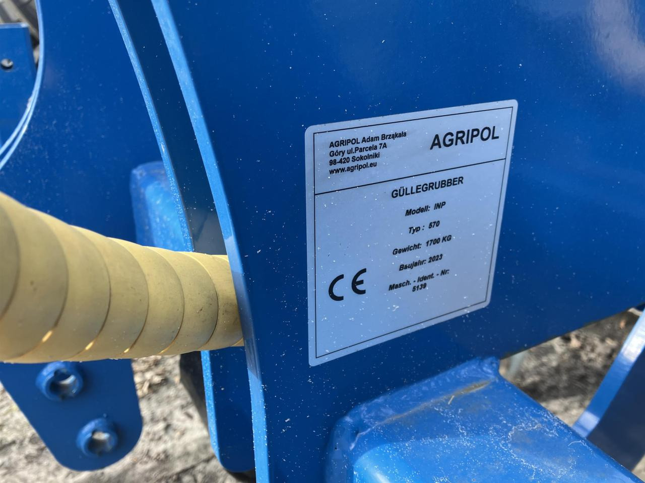 Agripol 4,8m mit Walze - Inyector de purín: foto 2 Agripol 4,8m mit Walze - Inyector de purín: foto 2