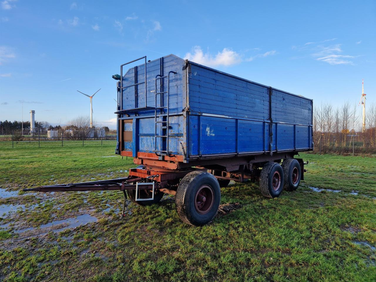 Blumhardt 3-Achs 24 to - Remolque volquete: foto 1 Blumhardt 3-Achs 24 to - Remolque volquete: foto 1