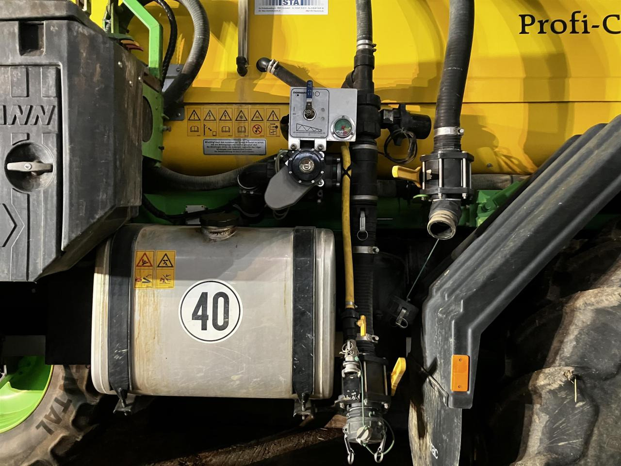 Dammann DT 2500H - Pulverizador arrastrado: foto 5 Dammann DT 2500H - Pulverizador arrastrado: foto 5