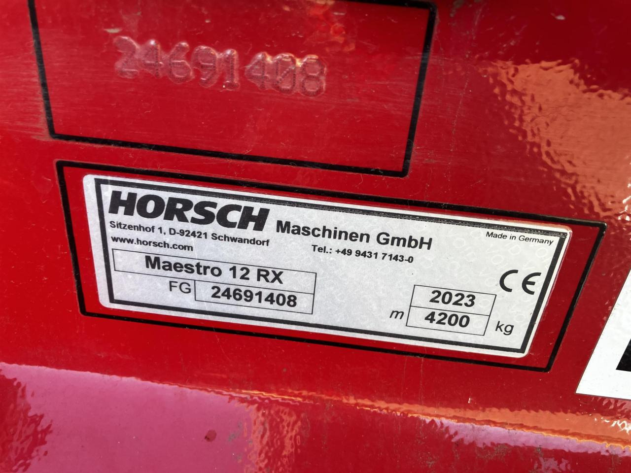Sembradora de precisión Horsch Maestro 12 RX: foto 13 Sembradora de precisión Horsch Maestro 12 RX: foto 13