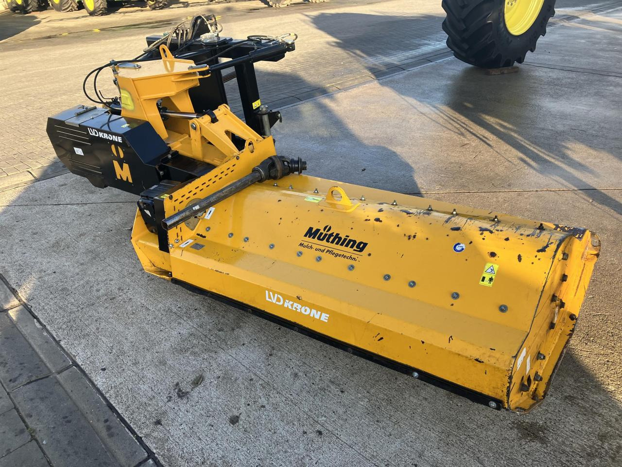 Müthing MU-M/S 180 - Desbrozadora de martillos: foto 2 Müthing MU-M/S 180 - Desbrozadora de martillos: foto 2