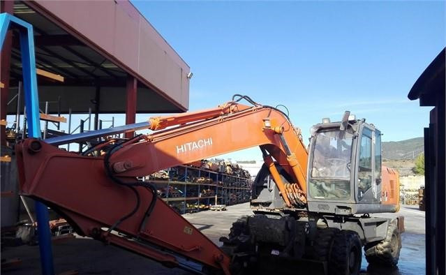 Excavadoras de ruedas HITACHI ZX190W-3 - Excavadora de ruedas: foto 3 Excavadoras de ruedas HITACHI ZX190W-3 - Excavadora de ruedas: foto 3