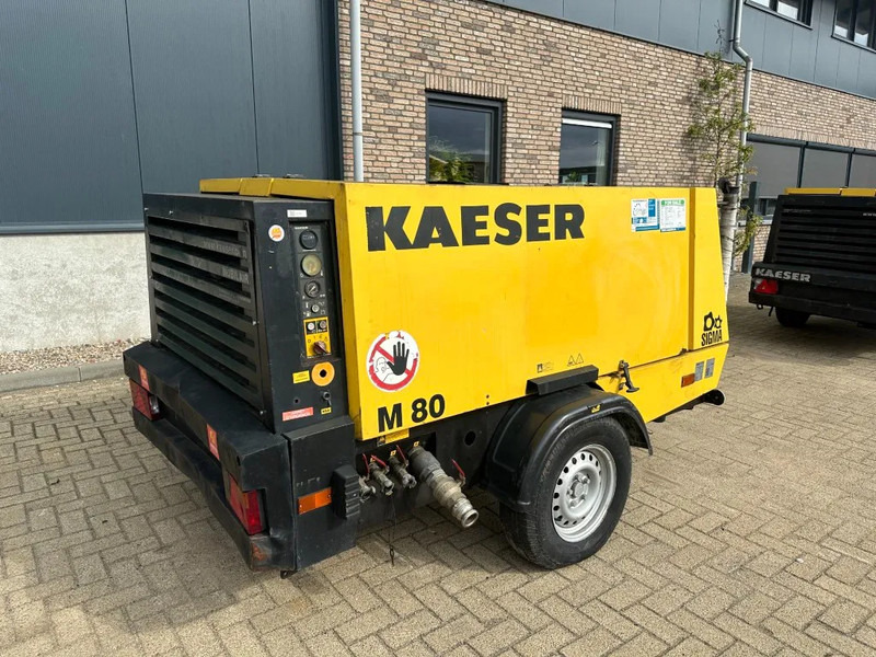 Compresor de aire Kaeser M80 Kubota 8.1 m3 / min 7 Bar 55 kW Mobiele Silent Diesel Compressor: foto 16