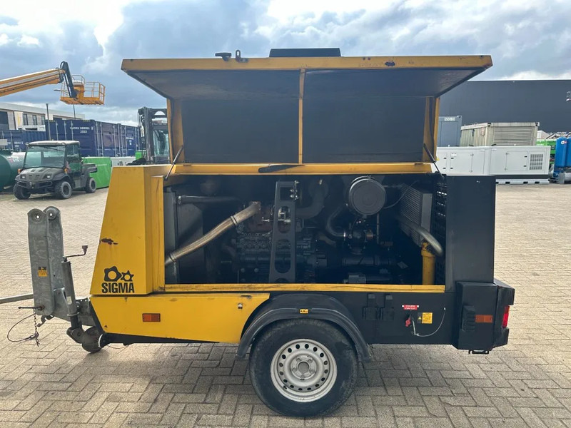 Compresor de aire Kaeser M80 Kubota 8.1 m3 / min 7 Bar 55 kW Mobiele Silent Diesel Compressor: foto 19