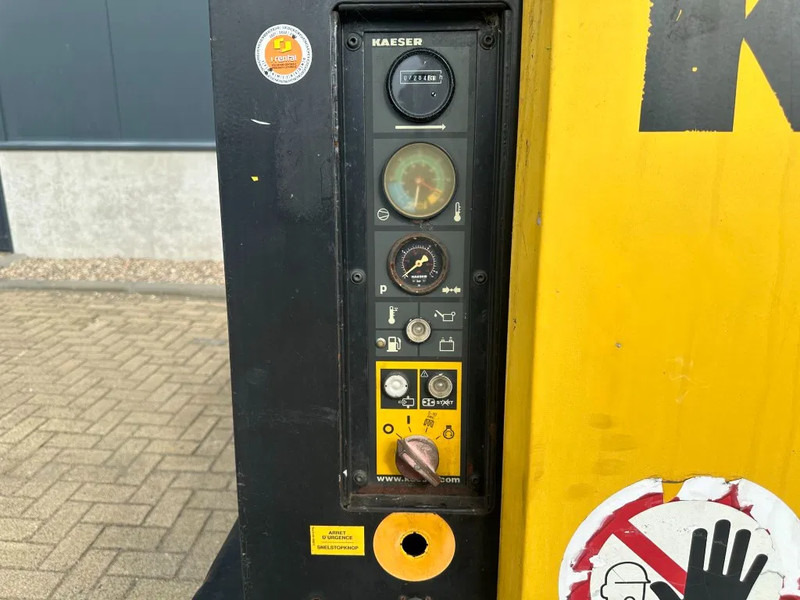 Compresor de aire Kaeser M80 Kubota 8.1 m3 / min 7 Bar 55 kW Mobiele Silent Diesel Compressor: foto 10