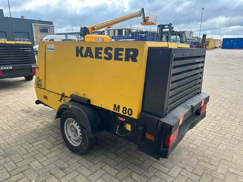 Compresor de aire Kaeser M80 Kubota 8.1 m3 / min 7 Bar 55 kW Mobiele Silent Diesel Compressor: foto 13