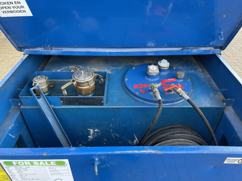 Tanque de almacenamiento Kiwa IBC 1000 liter dieseltank met keuring: foto 12