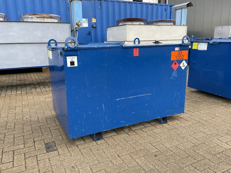 Tanque de almacenamiento Kiwa IBC 1000 liter dieseltank met keuring: foto 11