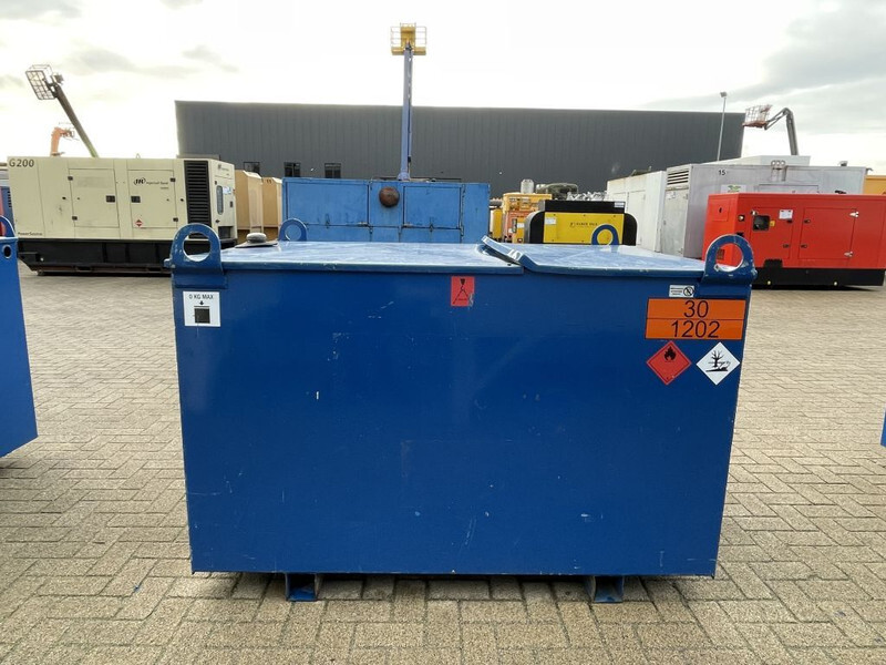 Tanque de almacenamiento Kiwa IBC 1000 liter dieseltank met keuring: foto 13
