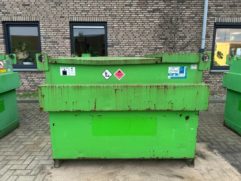 Kiwa IBC Steenbergen 2000 liter Dieseltank met handpomp Milieutank - Tanque de almacenamiento: foto 1 Kiwa IBC Steenbergen 2000 liter Dieseltank met handpomp Milieutank - Tanque de almacenamiento: foto 1