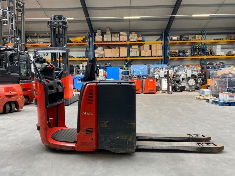 Linde N20 2 ton Elektrische Orderpicker Meerijder Palletwagen - Transpaleta: foto 2 Linde N20 2 ton Elektrische Orderpicker Meerijder Palletwagen - Transpaleta: foto 2