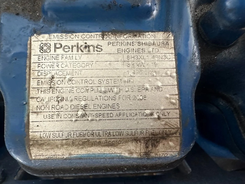 Hidrolimpiadora Perkins DIBO IBH-M 20015 Hogedruk unit 200 Bar 15 L / min Mobiele Aanhanger 12.5 kVA aggregaat: foto 12 Hidrolimpiadora Perkins DIBO IBH-M 20015 Hogedruk unit 200 Bar 15 L / min Mobiele Aanhanger 12.5 kVA aggregaat: foto 12