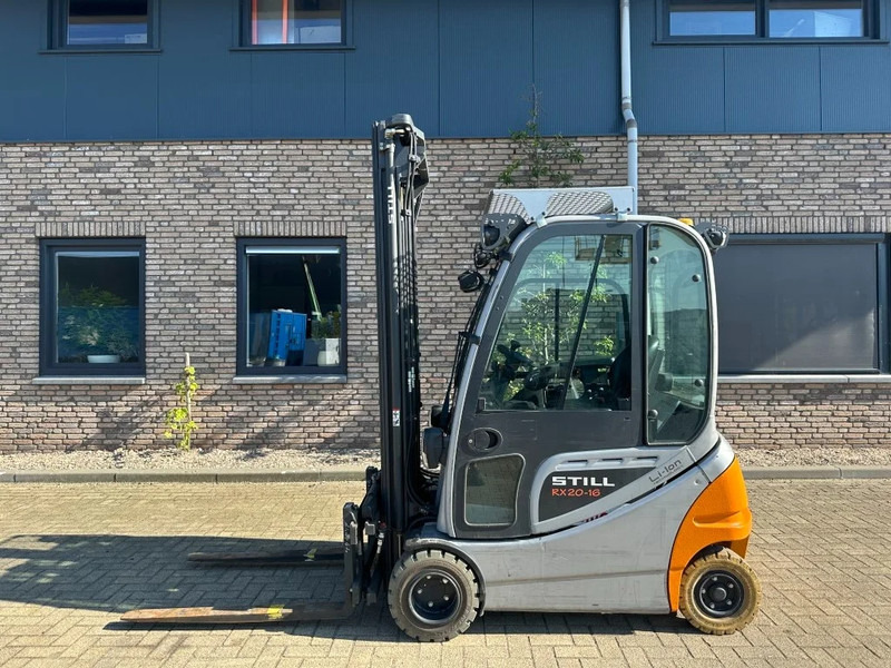 Still RX20-16P 1.6 ton Triplex Freelift Sideshift Elektra Heftruck Accu 2018 ! - Carretilla elevadora eléctrica: foto 1 Still RX20-16P 1.6 ton Triplex Freelift Sideshift Elektra Heftruck Accu 2018 ! - Carretilla elevadora eléctrica: foto 1