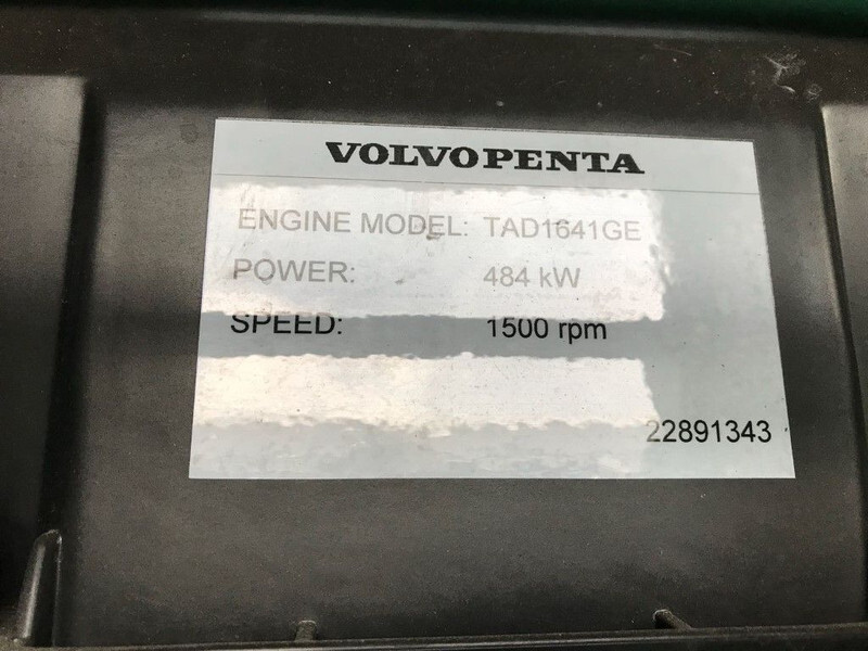 Generador industriale nuevo Volvo Stamford 550 KVA TAD 1641 GE Super Silent Nieuw: foto 11