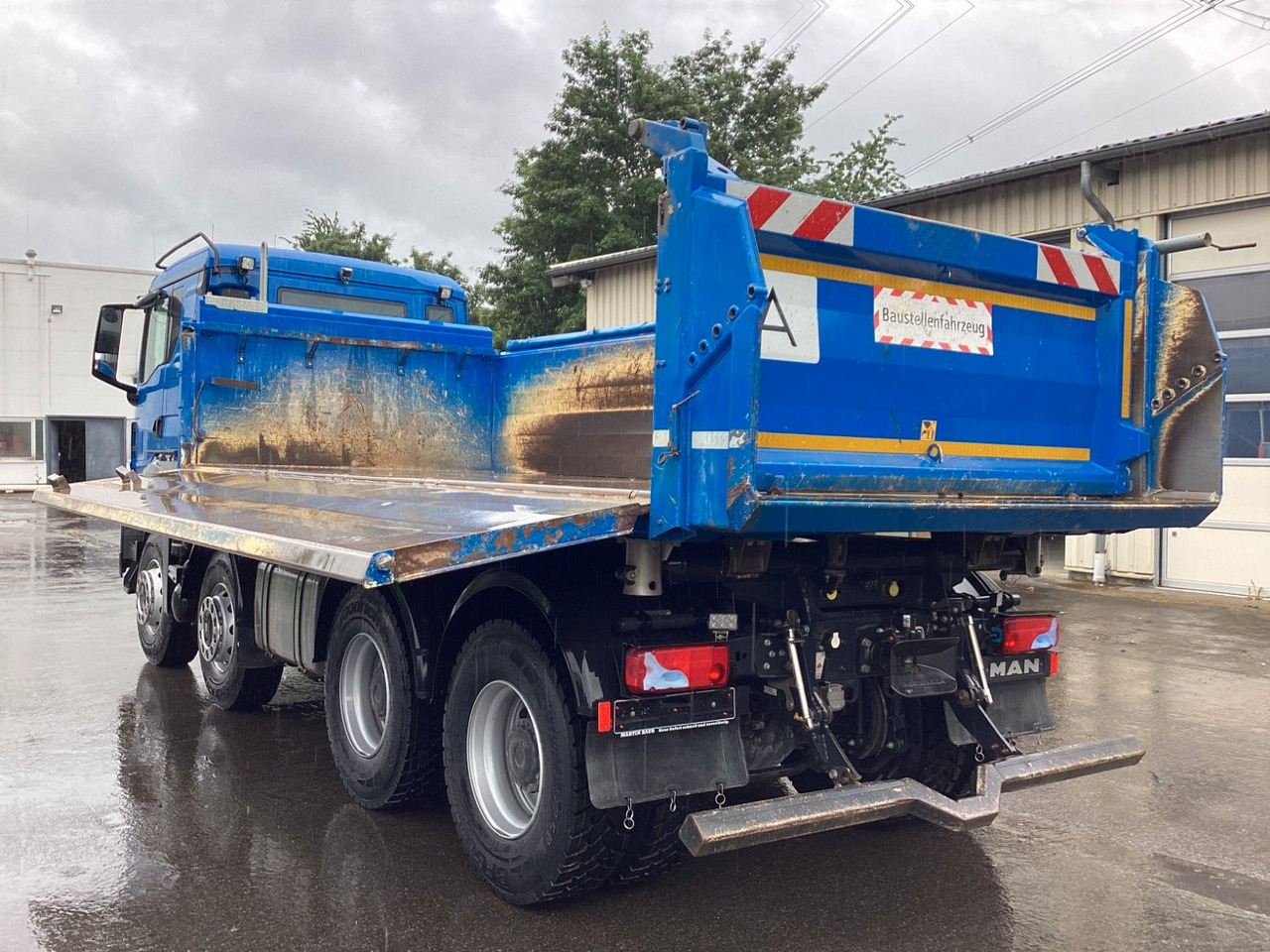 MAN TGS 35.510 BB 8x4 Meiller Kipper Bordmatik AHK - Camión volquete: foto 4 MAN TGS 35.510 BB 8x4 Meiller Kipper Bordmatik AHK - Camión volquete: foto 4