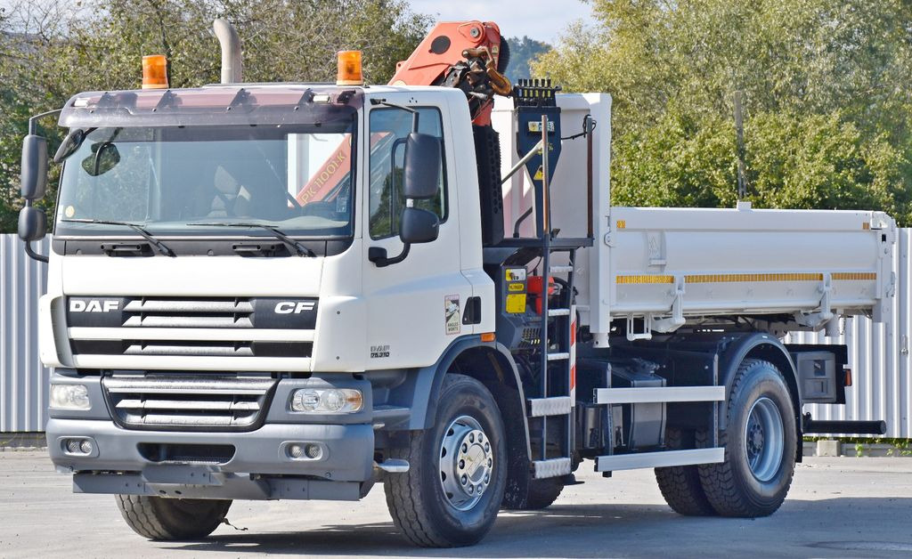 DAF CF 75.310 Kipper 4,30 m + KRAN * TOPZUSTAND DAF CF 75.310 Kipper 4,30 m + KRAN * TOPZUSTAND - Camión volquete, Camión grúa: foto 5 DAF CF 75.310 Kipper 4,30 m + KRAN * TOPZUSTAND DAF CF 75.310 Kipper 4,30 m + KRAN * TOPZUSTAND - Camión volquete, Camión grúa: foto 5