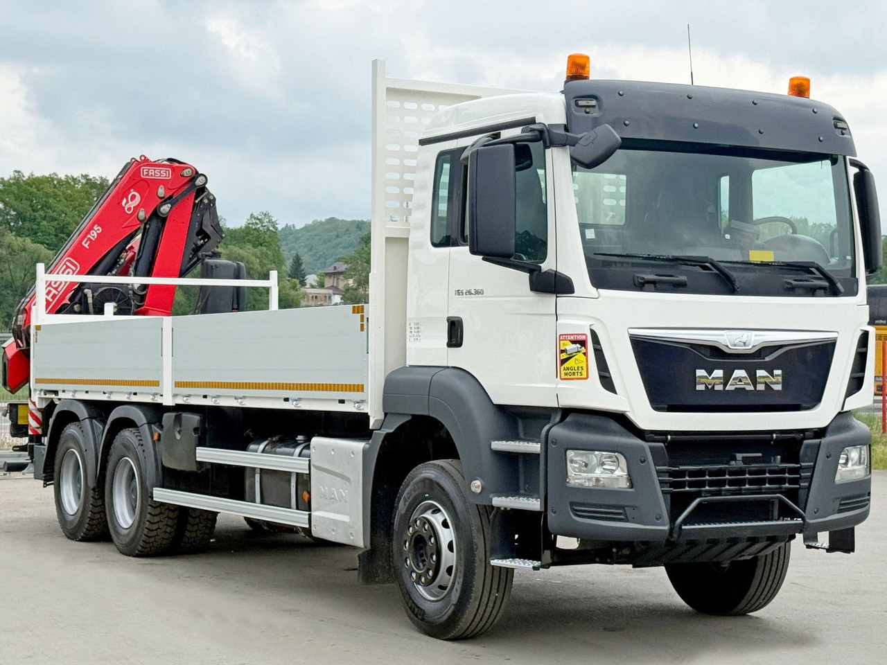 MAN TGS 26.360* FASSI F195A.2.24 / FUNK * 6x4 * TOP - Camión grúa: foto 3 MAN TGS 26.360* FASSI F195A.2.24 / FUNK * 6x4 * TOP - Camión grúa: foto 3